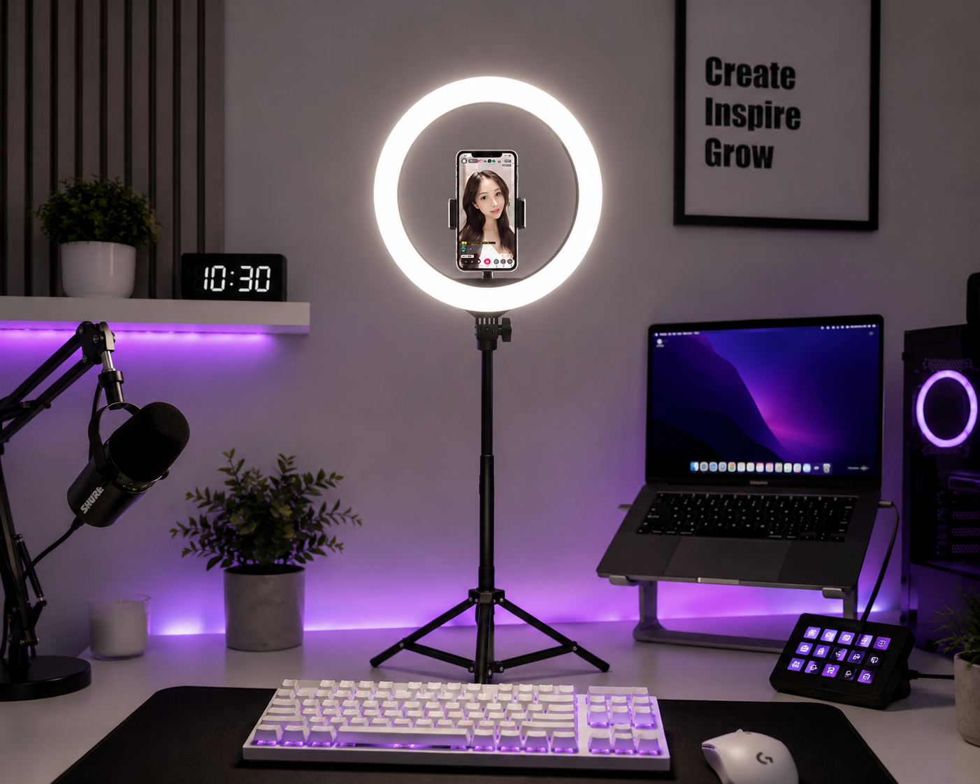 CreatorFlow Studio Ring Light